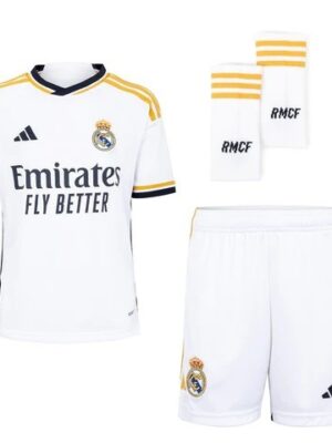 PACK JUEGO OFICIAL REAL MADRID NIÑO HOME 23-24