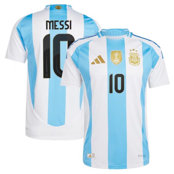 CAMISETA; JUEGO; OFICIAL; ADIDAS ; ARGENTINA; NIÑO; MESSI ;