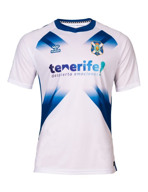 CAMISETA; OFICIAL; JUEGO; TENERIFE; HUMMEL; HOME; 24/25 ; BLANCO; ADULTO