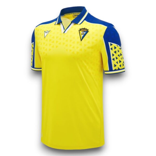 CAMISETA; JUEGO; OFICIAL; MACRON; CADIZ; HOME; 24/25; ADULTO; AMARILLO