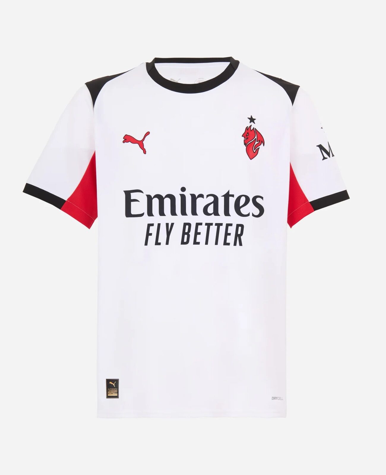 CAMISETA JUEGO OFICIAL PUMA AC.MILAN 2ªEQUIPACION 25/26