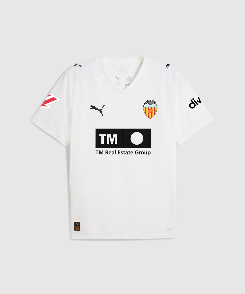 CAMISETA JUEGO OFICIAL PUMA NIÑO VALENCIA C.F 1ªEQUIPACION 25/26