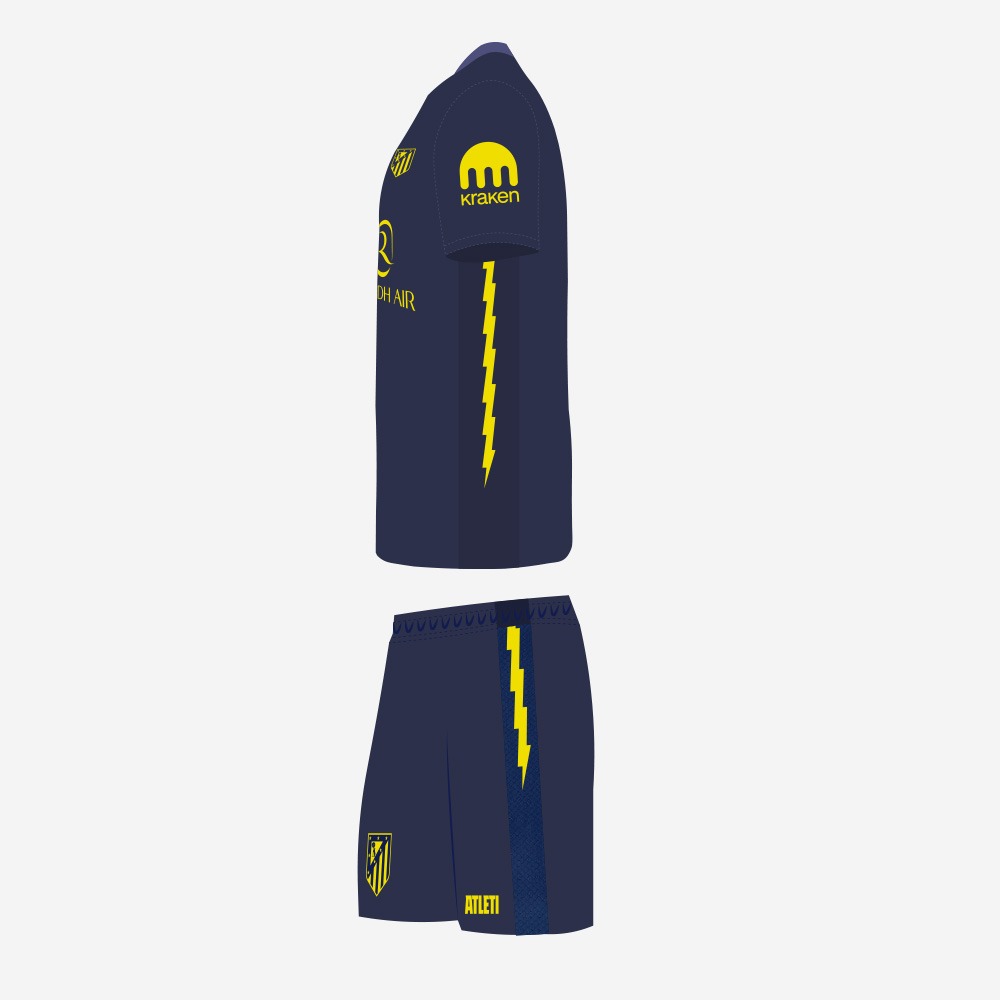 BOX AT.MADRID ( MARCA ATLETI ) 2ª EQUIPACION 25/26 - PRODUCTO OFICIAL -