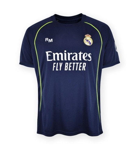 CAMISETA REAL MADRID ( MARCA RM ) 2ª EQUIPACION 25/26 - PRODUCTO OFICIAL -