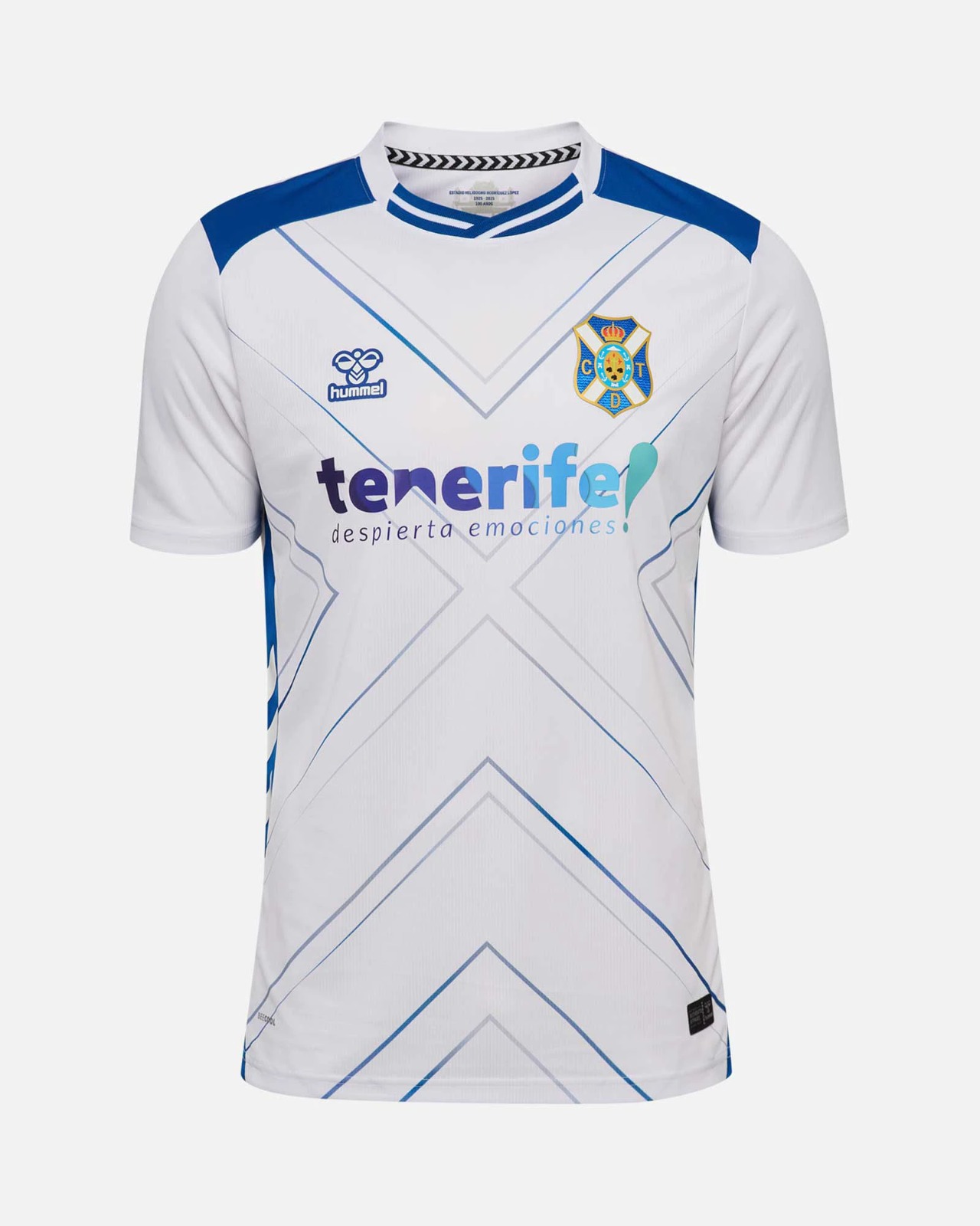 CAMISETA JUEGO OFICIAL HUMMEL 1ªEQUIPACION CD. TENERIFE 25/26