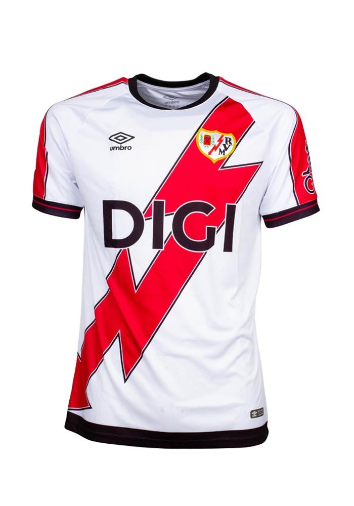 CAMISETA JUEGO OFICIAL UMBRO 1ªEQUIPACION RAYO VALLECANO 25/26