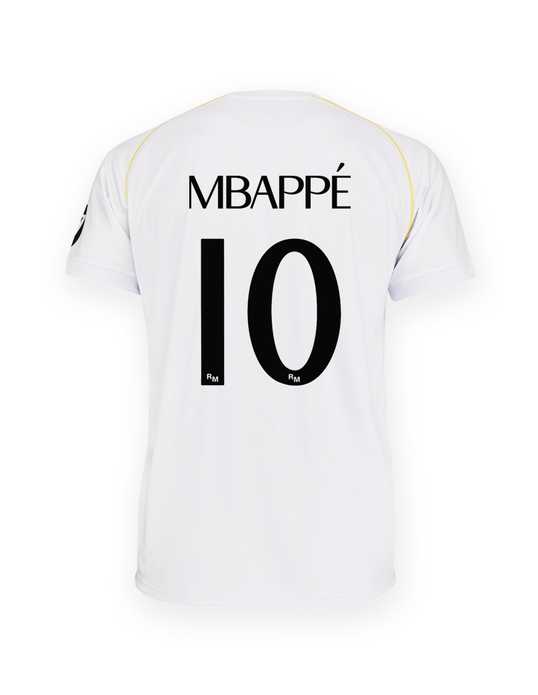 CAMISETA REAL MADRID 1ªEQUIPACION ( MARCA RM ) 25/26 MBAPPÉ - PRODUCTO OFICIAL