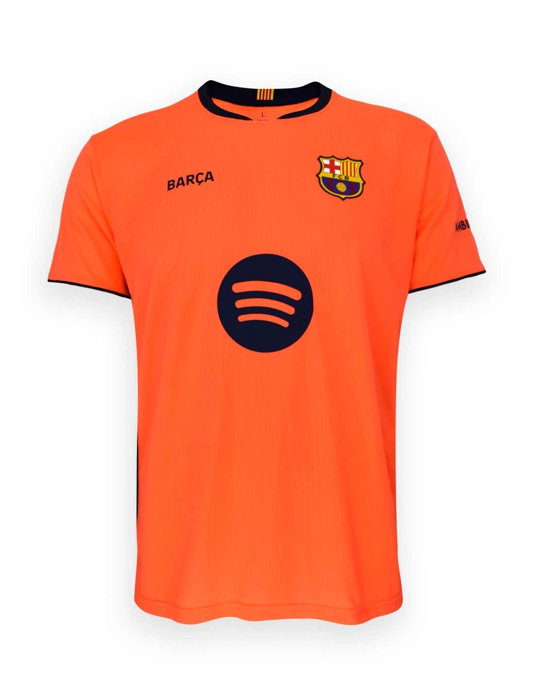 CAMISETA FC.BARCELONA ( MARCA BARCA ) 3ªEQUIPACION (PRODUCTO OFICIAL )