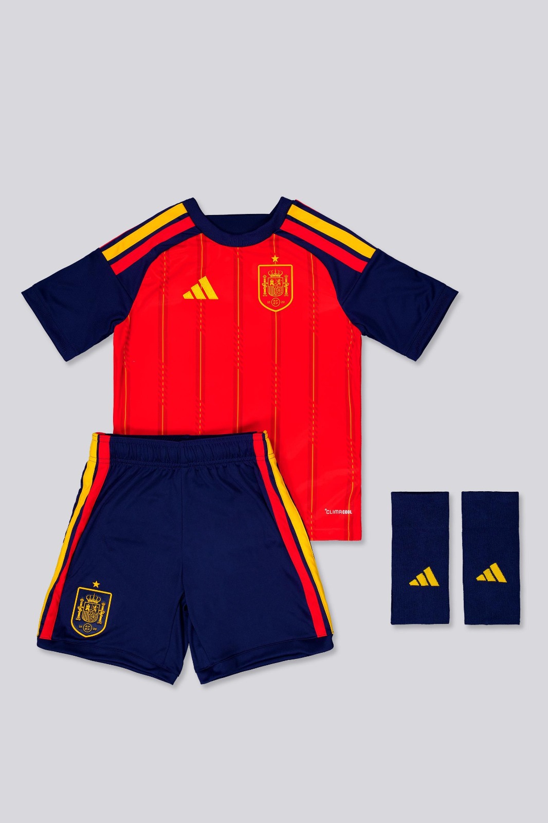PACK JUEGO OFICIAL ADIDAS ESPAÑA 1ªEQUIPACION