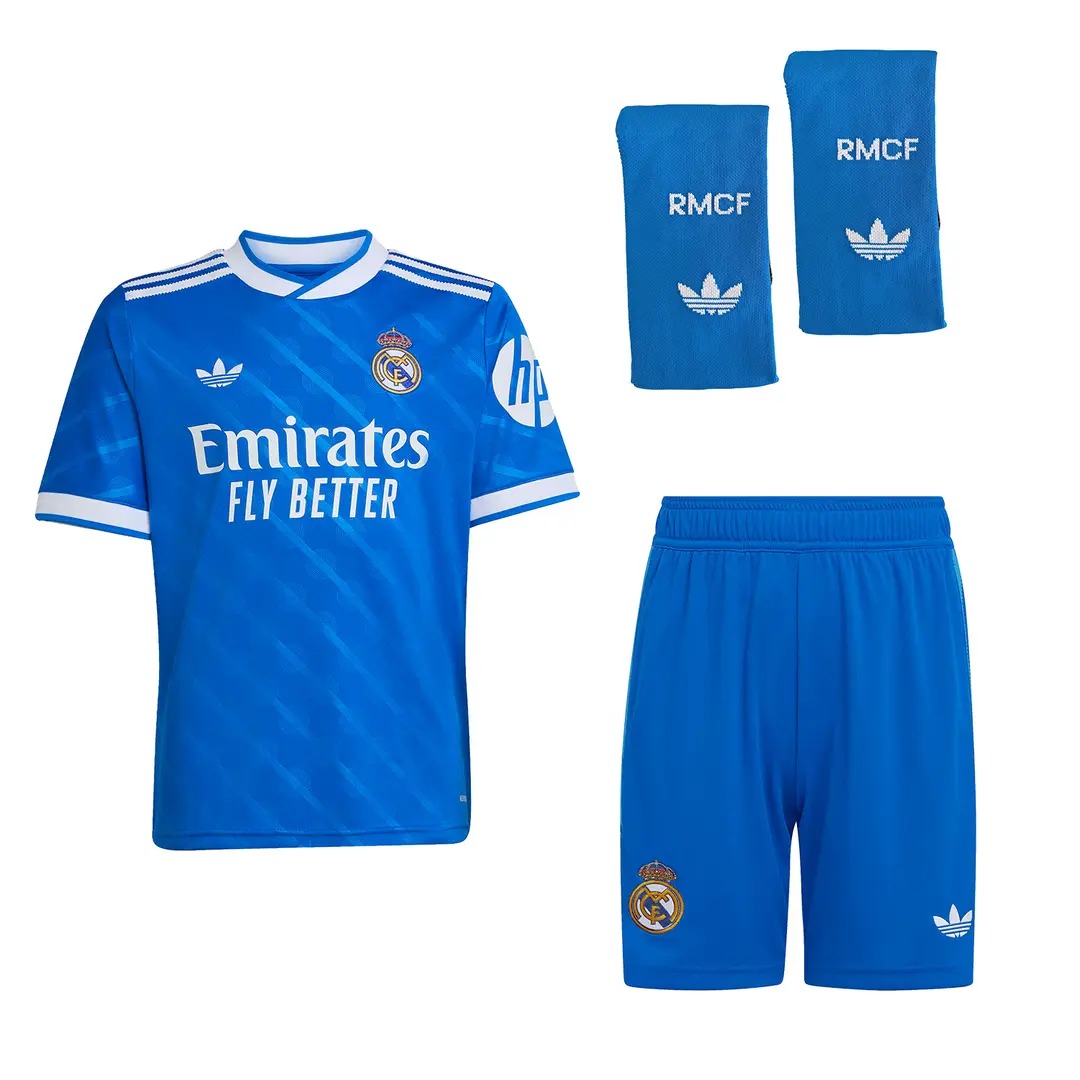 PACK JUEGO OFICIAL ADIDAS REAL MADRID 3ª EQUIPACION
