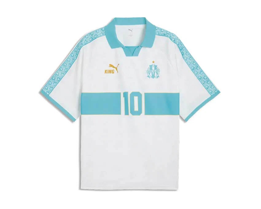 CAMISETA RETRO PUMA KING OLYMPIQUE MARSELLA