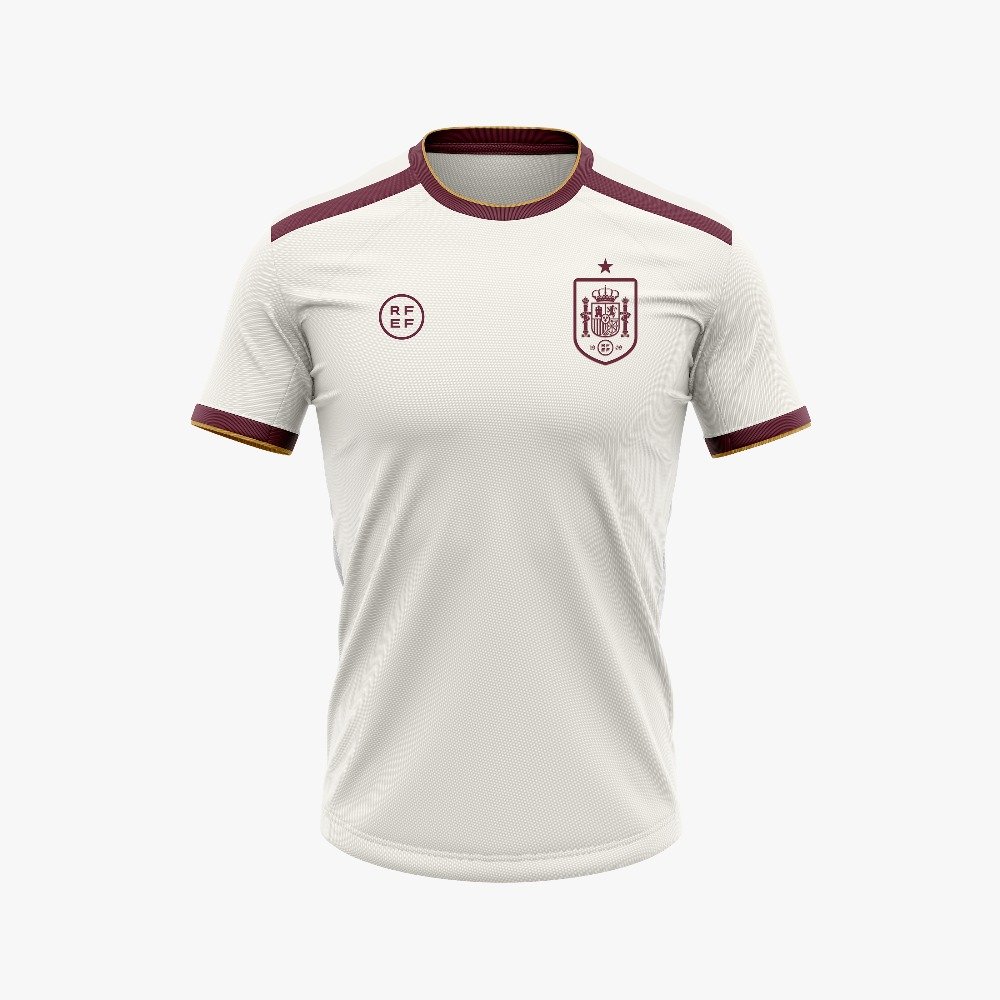 CAMISETA ESPAÑA 2ªEQUIPACION ( MARCA RFEF ) ADULTO - PRODUCTO OFICIAL
