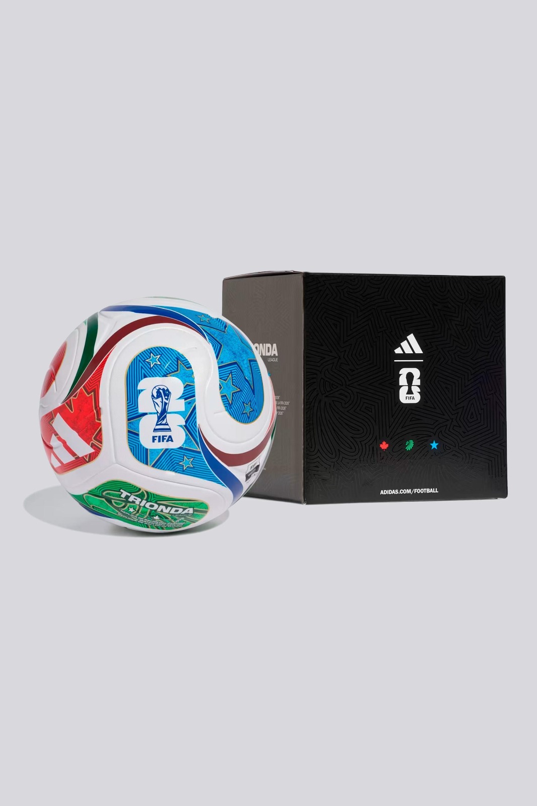 BALON JUEGO OFICIAL ADIDAS TRIONDA BOX / MUNDIAL 2026