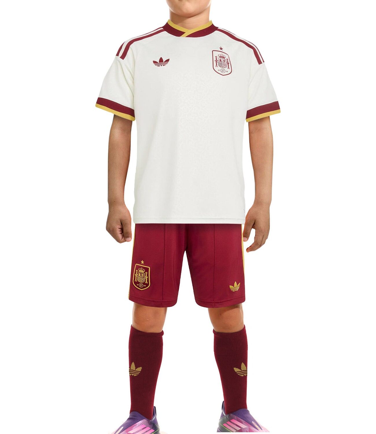 PACK JUEGO OFICIAL ADIDAS ESPAÑA 2ª EQUIPACION