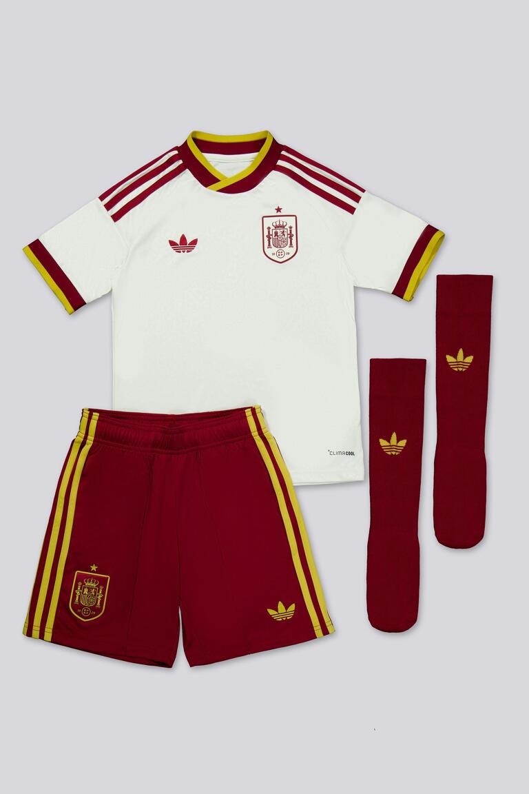 PACK JUEGO OFICIAL ADIDAS ESPAÑA 2ª EQUIPACION