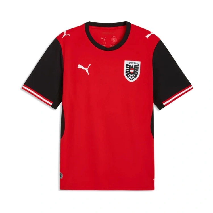 CAMISETA JUEGO OFICIAL PUMA 1ª EQUIPACION AUSTRIA 26/27