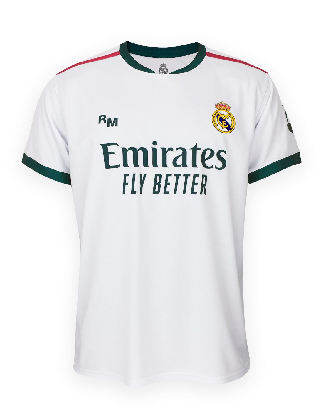 CAMISETA 1ªEQUIPACION REAL MADRID ( MARCA RM ) NIÑO - PRODUCTO OFICIAL
