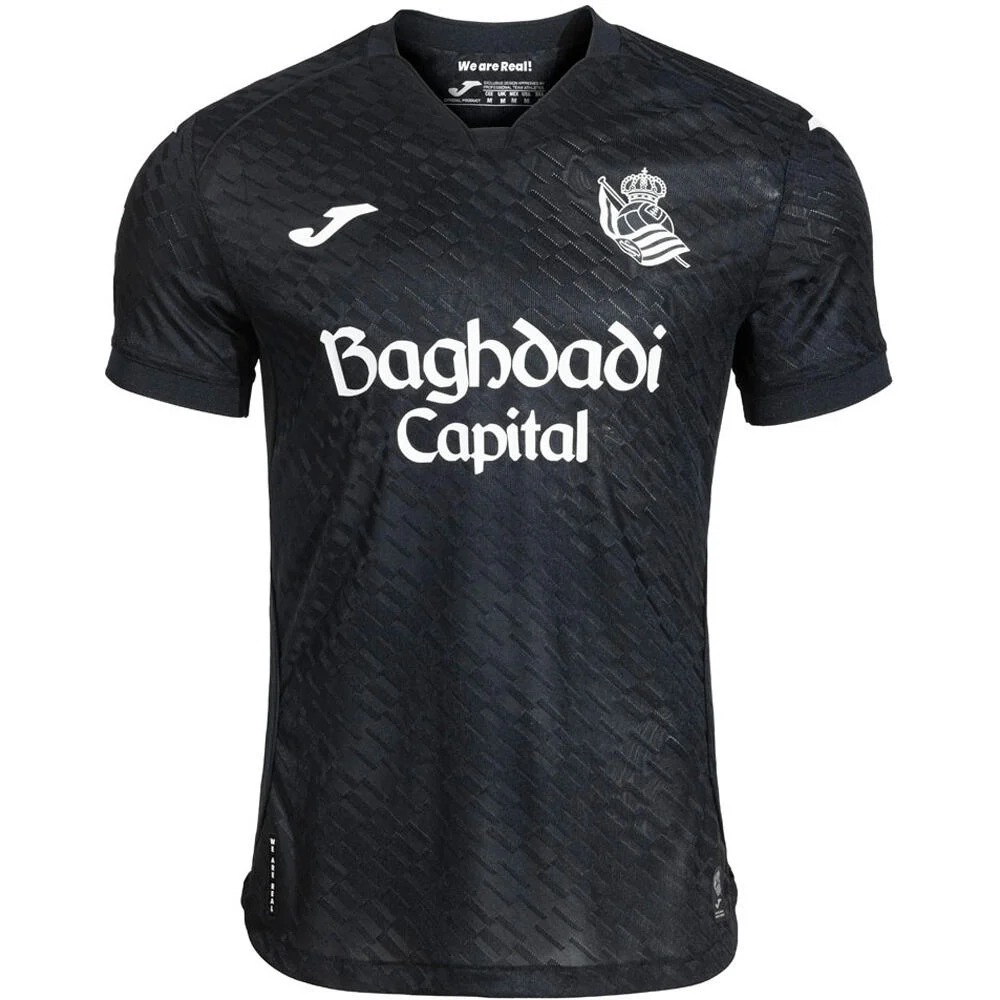 CAMISETA JUEGO OFICIAL JOMA 2ºEQUIPACION REAL SOCIEDAD 26/27