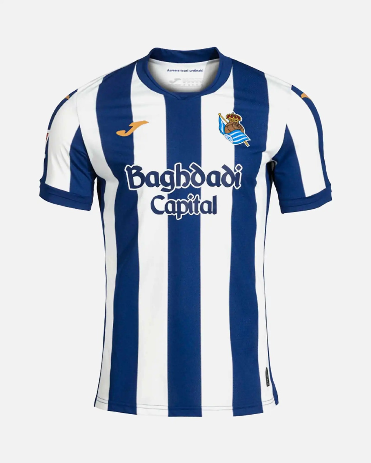 CAMISETA JUEGO OFICIAL JOMA 1º EQUIPACION REAL SOCIEDAD 26/27