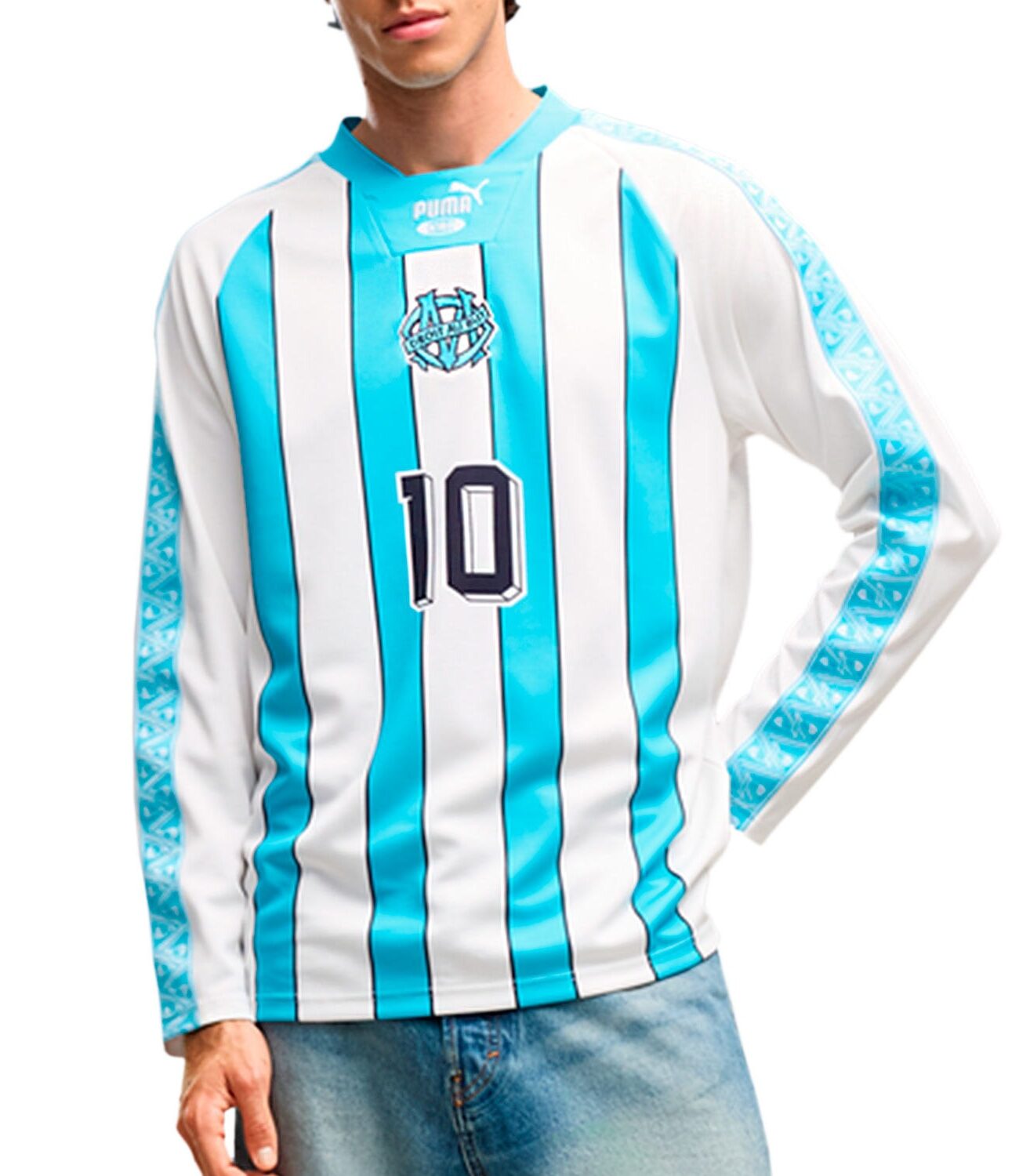 CAMISETA PUMA OLYMPIQUE DE MARSELLA KING MANGA LARGA