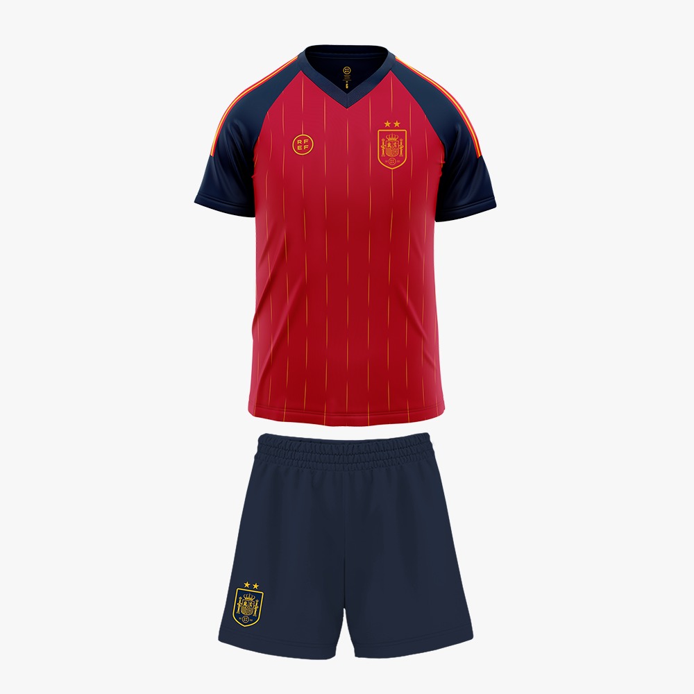 BOX 1ªEQUIPACION ESPAÑA 2 ESTRELLAS ( MARCA RFEF ) - PRODUCTO OFICIAL