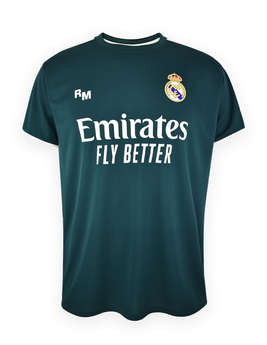 CAMISETA 2ªEQUIPACION REAL MADRID ( MARCA RM ) PRODUCTO OFICIAL